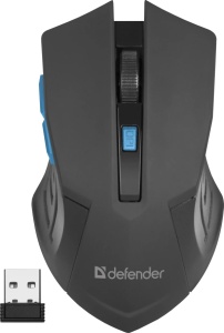 Bežični miš Defender Accura MM-275 1600 dpi plavo/crna