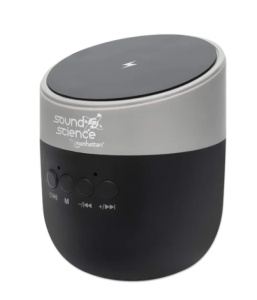 Bluetooth zvučnik sa postoljem za punjenje Manhattan 165051, black - Img 1