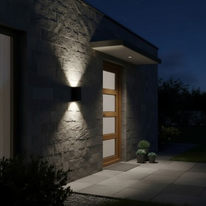 BRAYTRON siva zidna lampa 2xGU10 - Img 2