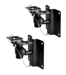 CABLETECH Metalni zidni nosač za zvučnike set 2 kom nosivost do 6 kg UCH0004