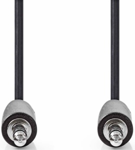 CAGB22000BK20 Stereo audio kabl, 3,5 mm muški, Niklovani, 2,00 m, Crni - Img 3