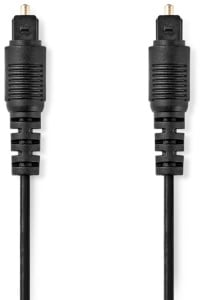 CAGL25000BK30 Optièki audio kabl, TosLink Muski-TosLink Muski, 3.00 m, Okrugli, PVC, Crni - Img 3