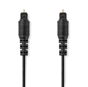 CAGL25000BK50 Opticki kabl TosLink muski - TosLink muski, 5m, Okrugli, PVC, Crni