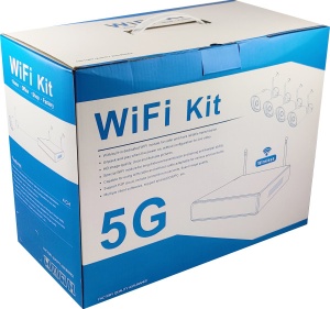 CAM-IP3MP-WiFiKITXM4 GMB kamera 3 mpix set wifi 4 kamere full color app HI EASY sa mikrofonom - Img 3