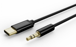 CCA-CM3.5M-1.5M Gembird USB-C to stereo 3.5 mm AUX kabl, 1.5m, black - Img 3