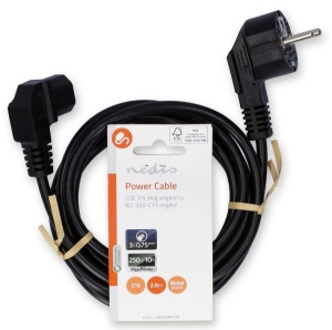 CEGL10020BK20 Kabl za napajanje racunara C13 pod uglom 2m