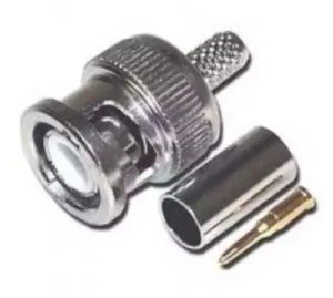 con-rg6 konektor bnc muški na RG6 krimp
