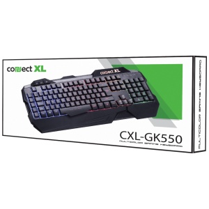 Connect XL Tastatura, multimedijalna sa pozadinskim osvetljenjem - CXL-GK550 - Img 2