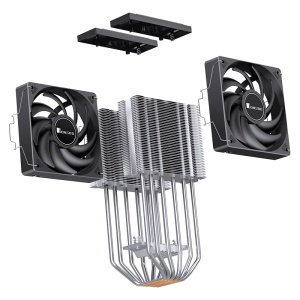 CPU Hladnjak Jonsbo CR-3000E DualTower 260W TDP - Img 1