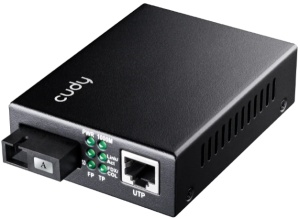 Cudy MC100GSB-20A 10/100/1000 Gigabit Ethernet Media Converter WDM BiDi, TX1310nm RX1550nm - Img 3