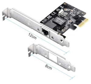 Cudy PE10 GIGABIT ETHERNET PCI-Express CARD 10/100/1000 (alt. NIC-GX1) - Img 1