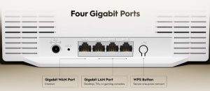 Cudy WR3600E,BE3600 Gigabit Wi-Fi 7 Router,4-Stream Dual-Band,2882 Mbps + 688 Mbps - Img 3