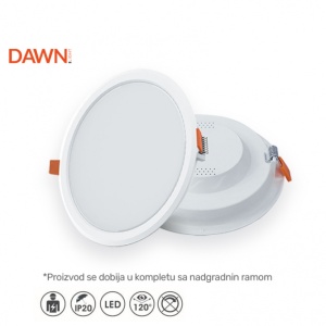 DAWN LED PANEL KNC1-18W 6500K 1620lm 120° IP20 / RAM - Img 4