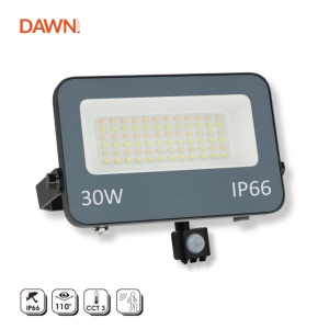 DAWN LED REFLEKTOR SENZOR GN-FL913S-30W CCT 3000lm 110° IP66 - Img 2