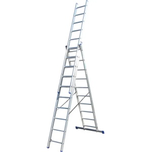 ELKOP Trodelne Aluminijumske Merdevine 3x10 - 5,8m - Img 2