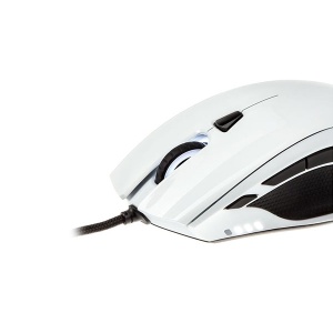 EPICGEAR Cyclops X white Gaming IR LED optički miš/USB/do 5000dpi/7 tastera/1.8m kabl - Img 2