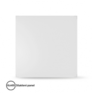 ERA DEKORATIVNI STAKLENI PANEL PAGM4/5 BELI AEON - Img 2