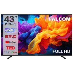 Falcom Televizor Smart LED TV FullHD 43", Bluetooth ,WiFi - TV-43LTF024SM WOS