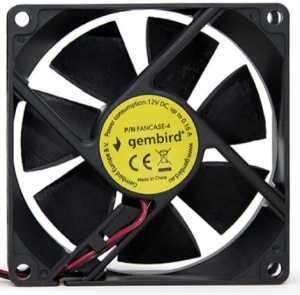 FANCASE-4 Gembird ventilator za kuciste konektor 80x80x25mm, 4-pina - Img 2
