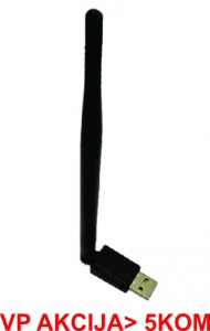 Gembird Wi-Fi mrežna kartica, USB, 2.4 GHz, 150 Mbps - WNP-UA150P-01 - Img 3