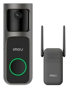 Imou 3MP Wi-Fi Doorbell 2S Kit 2K QHD 5000mAh rechargable