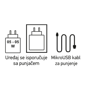 IPRO A1 mini black Feature mobilni telefon 800mAh/2G/GSM/DualSIM/32MB/Srpski - Img 2