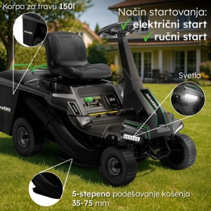 ISKRA ERO traktorska kosilica za travu 224 cm3