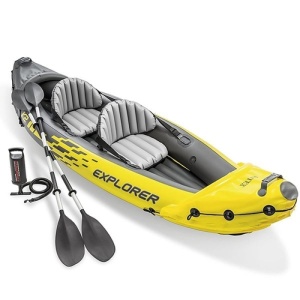 Kajak Explorer K2 dvosed sa veslom i pumpom Intex 68307NP