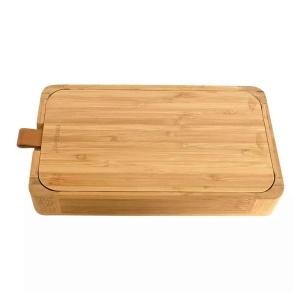 KINGHOFF KH1695 KUTIJA ZA NAKIT I ŠMINKU BAMBUS 24X14X3.5CM - Img 2