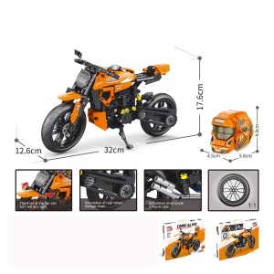 Komplet za gradnju „Narandžasti motor“, 578 delova