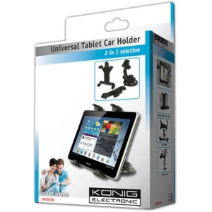 Konig Univerzalni nosač za tablet "Auto", boja crna - CSTCH100 - Img 2