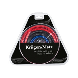 KRUGER&MATZ Set kablova i opreme za montažu auto pojačala KM0010 - Img 2