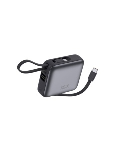 KSIX BPB10PD22INTG 10000mAh MINI POWERBANK 22.5W, LED DISPLAY+KABL USB-C I LIGHTNING