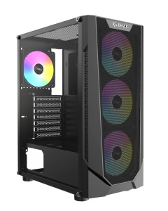 Kućište Raidmax Vector V155 RGB Black, V155TBS
