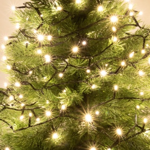 Lampice za jelku sa 100 toplo belih LED dioda - Img 2