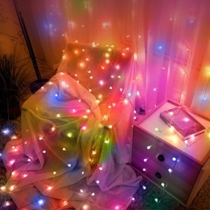 Lampice za jelku sa 100 višebojnih LED dioda - Img 2