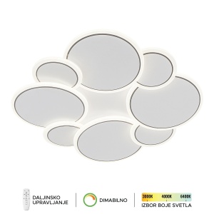 LED plafonska lampa F2092-68C WH