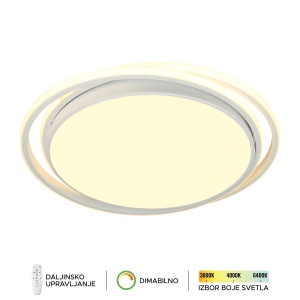 LED plafonska lampa F2821-55C WH - Img 2