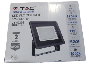 LED REFLEKTOR 200W SMD 6500K 17600Lm, 400x33x333mm, 3KG, VT6734