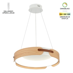 LED viseća lampa F2097-63V WH+WD