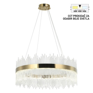 LED visilica CCT KP7006-90V BZ