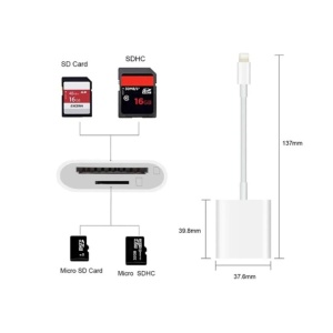 Lighting Čitač kartica 2in1 SD+TF - Img 2