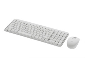 LOGITECH_ MK251 Wireless Bluetooth tastatura + miš beli