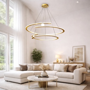LUNA 263 LUSTER 105W 3000K MESING - Img 3
