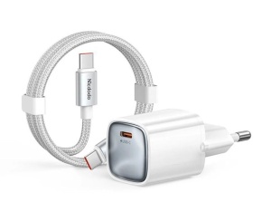MCDODO CH-4432 SET ZIDNI PUNJAČ USB-C + KABL TIP-C 45W 1,2m