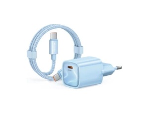MCDODO CH-8265 SET ZIDNI PUNJAČ USB-C + KABL TIP-C 65W 1,2m PLAVA - Img 2