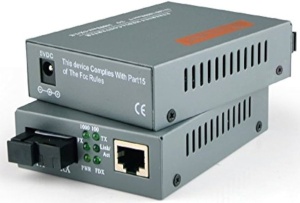 MEDIA KONVERTER HTB-GS-03AB 10/100/1000M gigabitni, 100m - Img 1