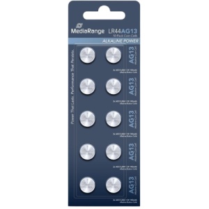 MediaRange Germany baterije LR44 (AG13) / 145mAh, 1,5V - pakovanje 1/10