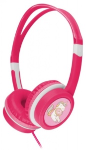 MHP-JR-PK Gembird Decije slusalice sa limiterom jacine zvuka 3,5mm Pink - Img 1