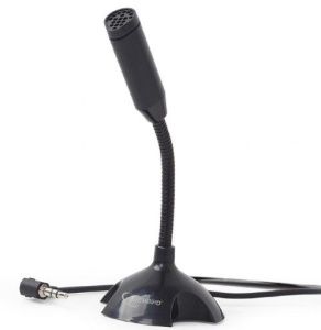 MIC-D-02 * Gembird Desktop mikrofon, savitljivo telo, black, 3.5mm (259) - Img 2